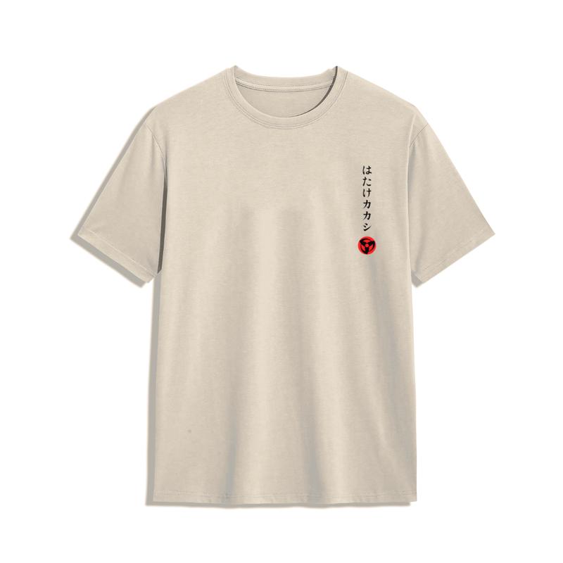 Tshirt Distro pria Motip Font Jepang Naruto - Baju Kaos Pria Wanita - Catton Combad 30s 0