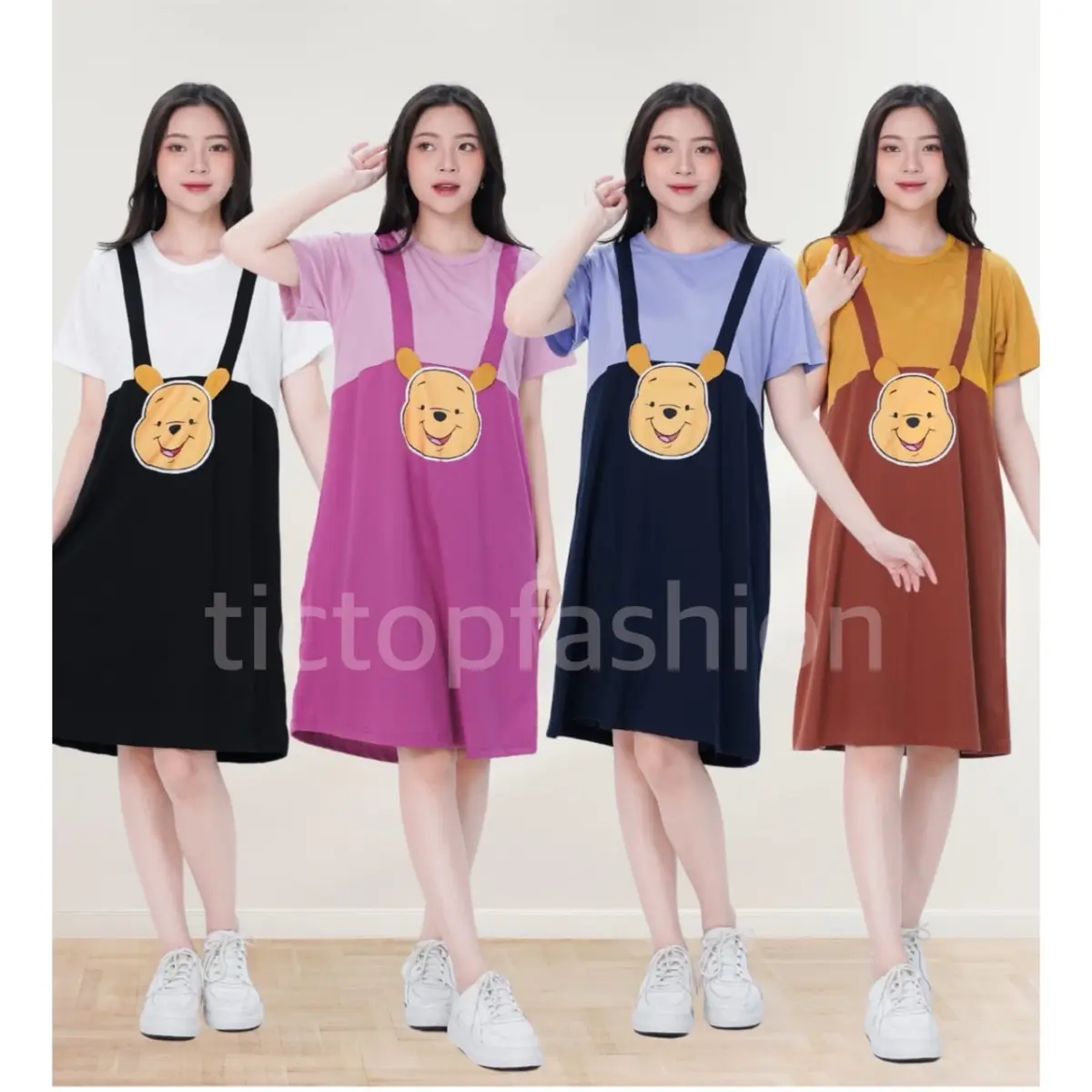 769 DASTER WANITA - KATUN KAOS COMBED PREMIUM - tictopfashion