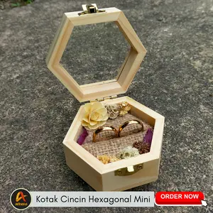 Mini Ring Box rustic / Kotak Cincin Mini Rustik / Box Cincin Mini Unik Lucu
