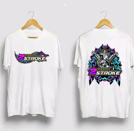 T-SHIRT "PESONA 2 STROKE" KAOS OBLONG KAOS DTF KAOS UNISEX PRIA/WANITA 4