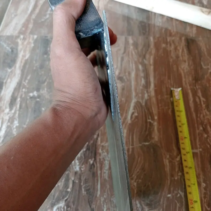 cangkul tanah baja stainless tebal 3mili anti lengket 2