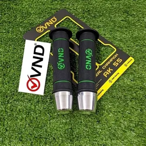 [ Bisa Cod ] - Witset Variasi - Paket Variasi 2in1 Handgrip VND AK55 + Jalu Stang Chrome Model Pcx Sarung Gas Jalu Stang Universal Motor