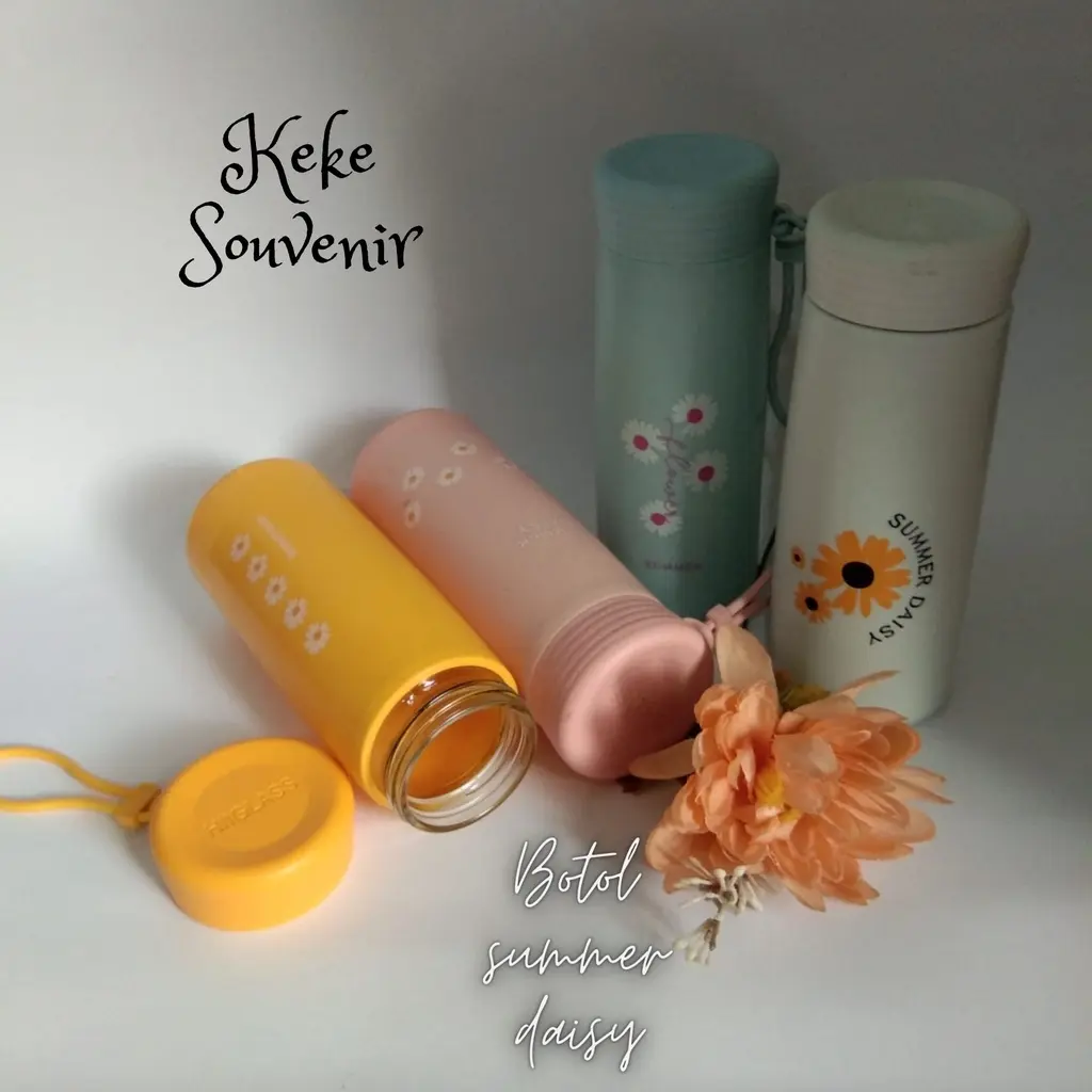 Thumbler Botol Minum Summe Daisy ll Bottles Kitchenware