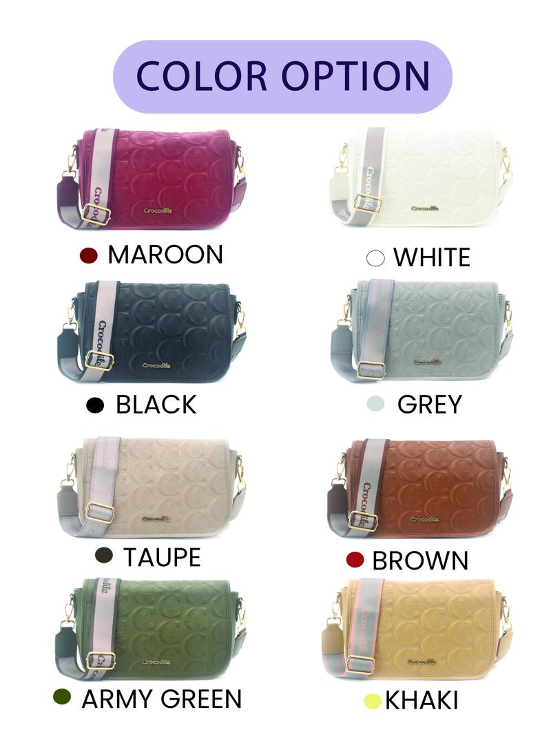 Product Introduction of Beg Anduh Wanita, Rekaan Tanda Tangan RHPI Buaya, Penutupan Zip 1