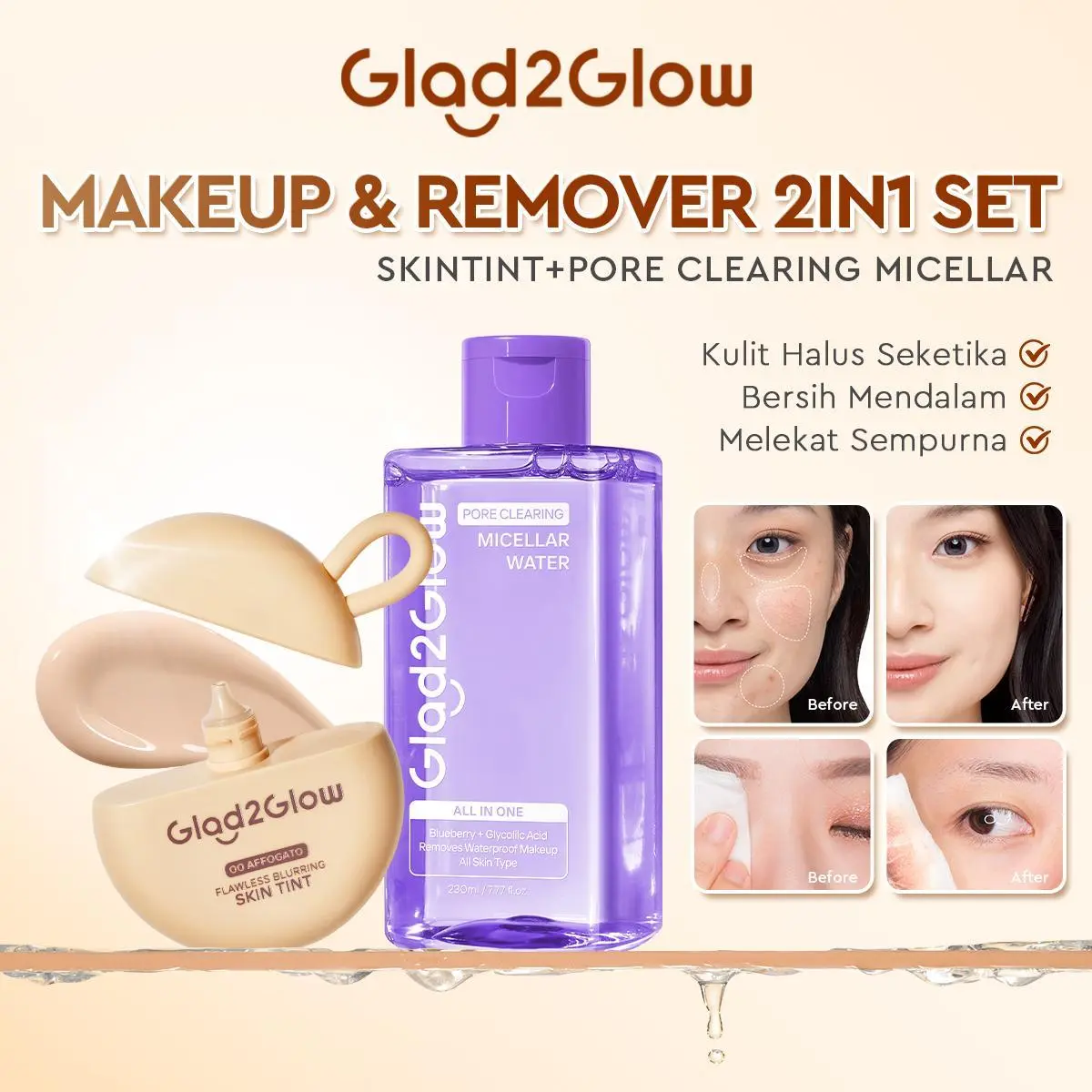 Skintint 05+ Pore Clearing Micellar 