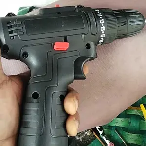 Victool Bor Listrik Cordless Drill Mesin Bor Baterai Tangan Nirkabel Portabel 1450W 3000N 13500RPM Dengan 25 Level Penyesuaian