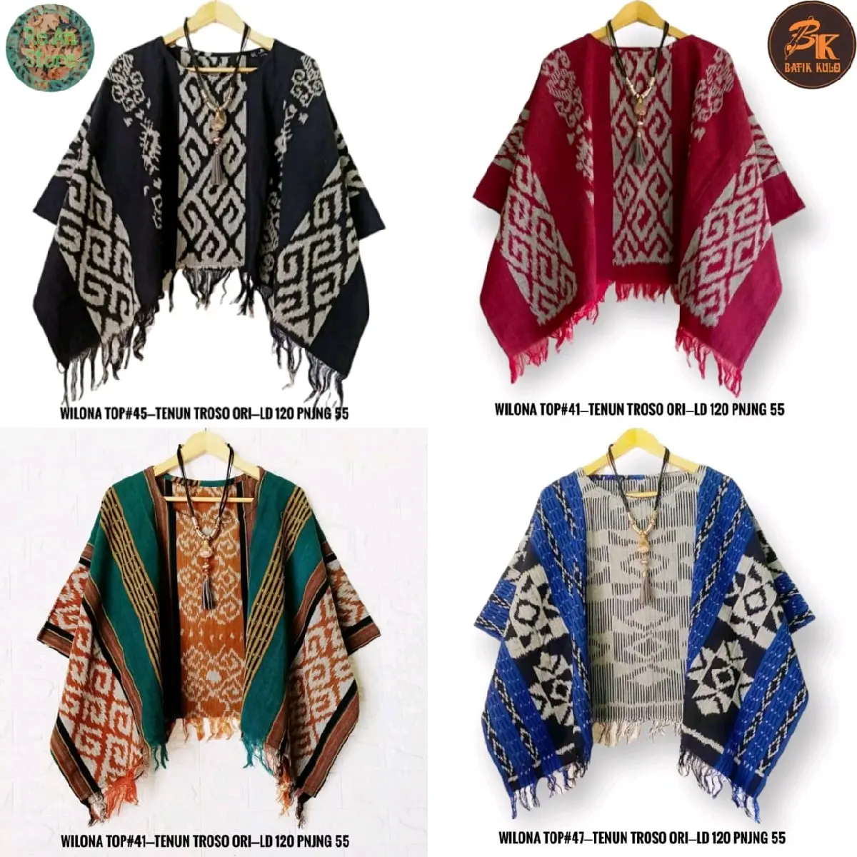 BLUS KELELAWAR , BLUS OVER SIZE , BLUS ETNIK