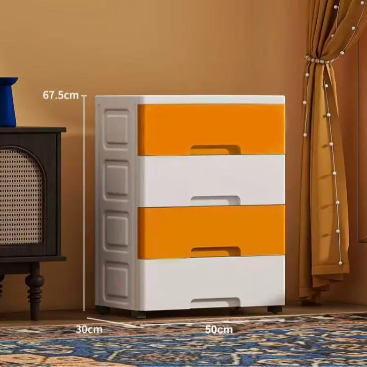 【Putih+Oranye】4-Lapisan