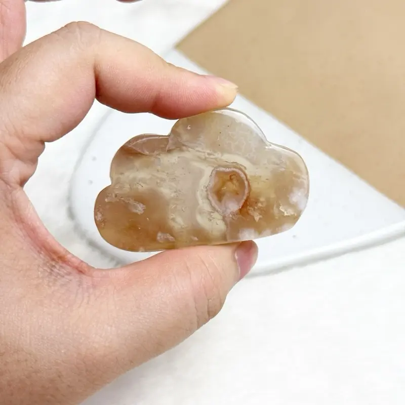LittleHippyRock Flower Agate Cloud