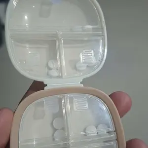 ECOCO Medicine Organizer - Kotak Obat Portable, Kotak Obat Traveling, Penyimpanan Obat, Tempat Obat, Wadah Obat, Travel Case Medicine