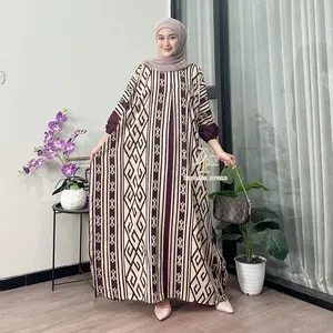 Kaftan Motif Natalie Rayon Tebal Jumbo Ld 180 cm