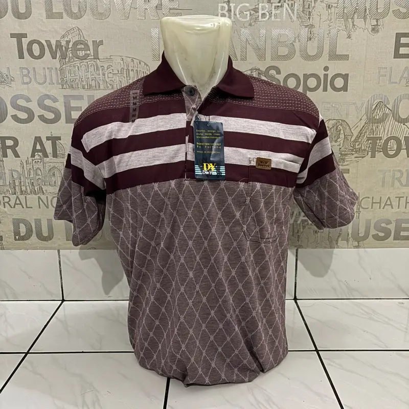 Kaos Berkerah Wangki Orang Tua Kaos Bapak Bapak Premium Deeyos 3