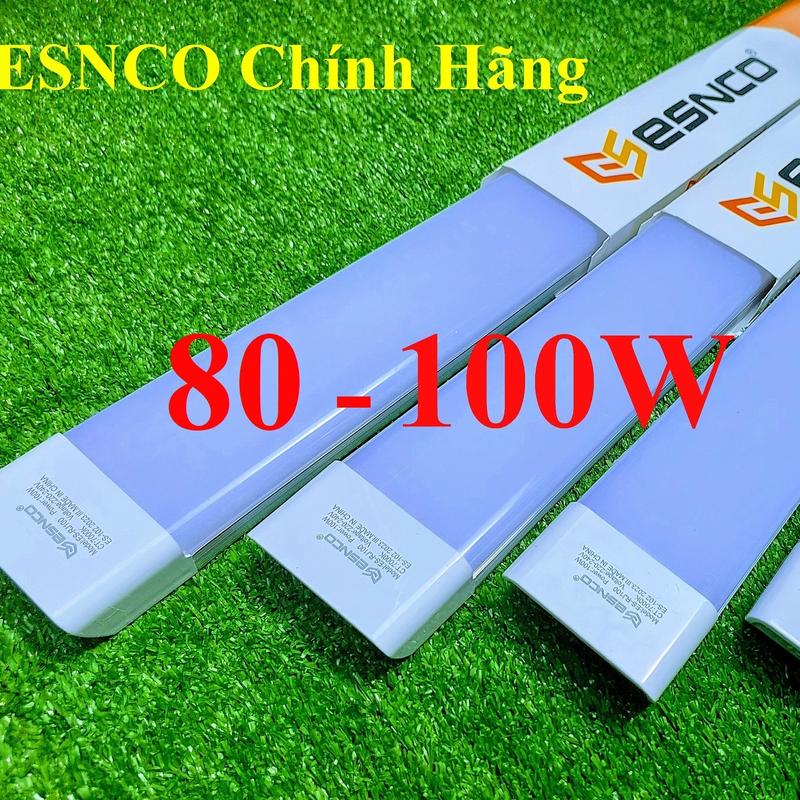 Đèn led bán nguyệt đầu vuông 1m2 80W - 100W ESNCO siêu sáng 7000K vui lòng mua từ 2 sp