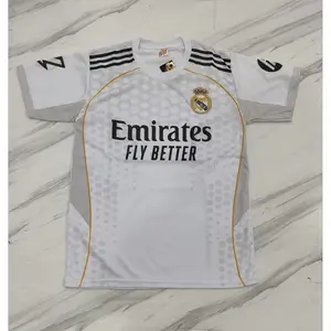 baju bola madrid pria dewasa 2025 26 atasan jersey futsal olahraga