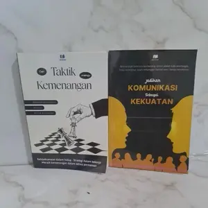 Paket 2 Buku - Dari Taktik Menuju kemenangan & Jadikan Komunikasi Sebagai Kekuatan