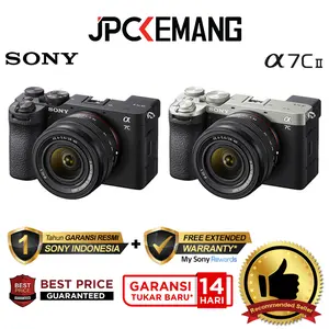 Sony A7C II kit 28-60mm Mirrorless Alpha A7CII 28-60 mm A7 C Mark 2 Garansi Resmi
