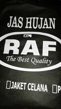 Product Review of RAF Jas Hujan Setelan Pria Wanita Bahan Tebal Elastis Tahan Air Pvc from ᴋ**. 0