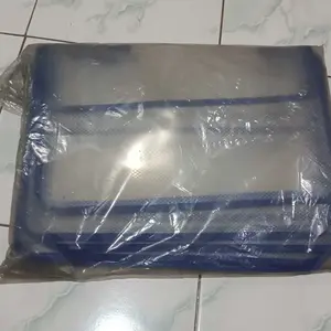 Folder One Zipper Bag / Map Sleting Jaring Tempat Arsip Dokumen Folio (F4)