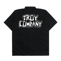 Gambar Troy Company Work Shirt Workwear Black Punk Bones - Kemeja Kerja Workshirt Hitam WSP 3044 - M dari Troy Company Kab. Sleman 1 Tokopedia