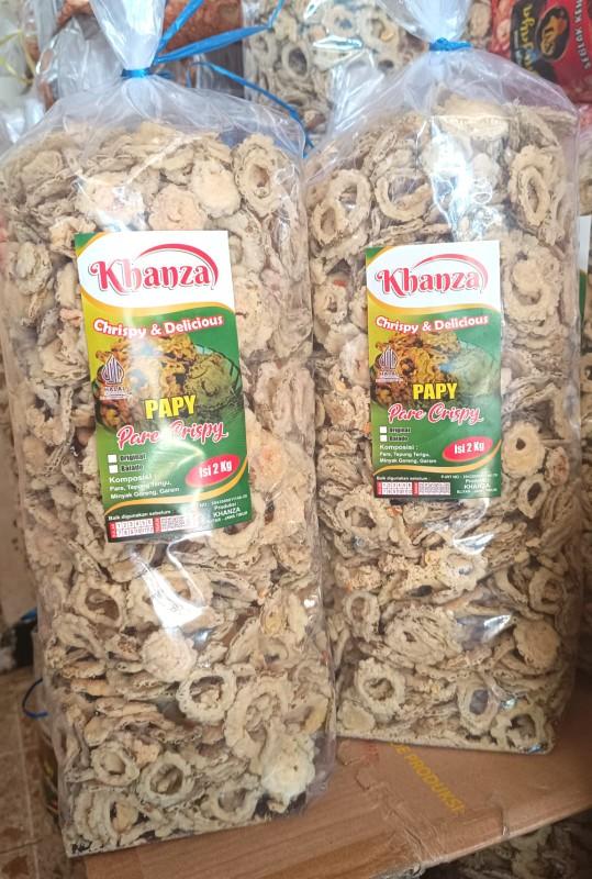 Product Introduction of Keripik Pare Gurih 1Kg/ Kripik Pare Crispy Lezat/ Camilan Sehat Pare Asli 3