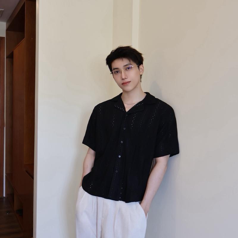 Áo Sơ Mi Nam Tay Ngắn Curban Shirt Form Regular, Chất Liệu Kate Thun Doubo Studio, Shirt Menwear