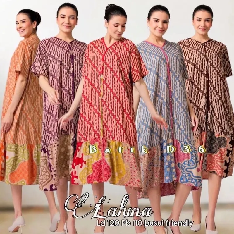 SEMERBAK BATIK ORI DASTER PAYUNG PREMIUM LALUNA BUSUI FRIENDLY