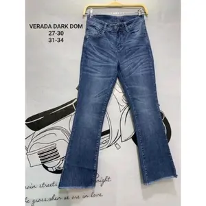 Celana Cutbray Jeans Verada Evodom Jeans/ Celana Cutbray Panjang Kaki Rawis Verada Evodom Jeans