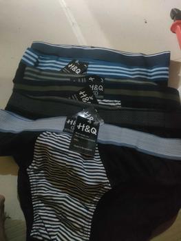 Product Review of COD 6 -12 Pcs Cotton Brief For Men Striped Cotton from g**n 0