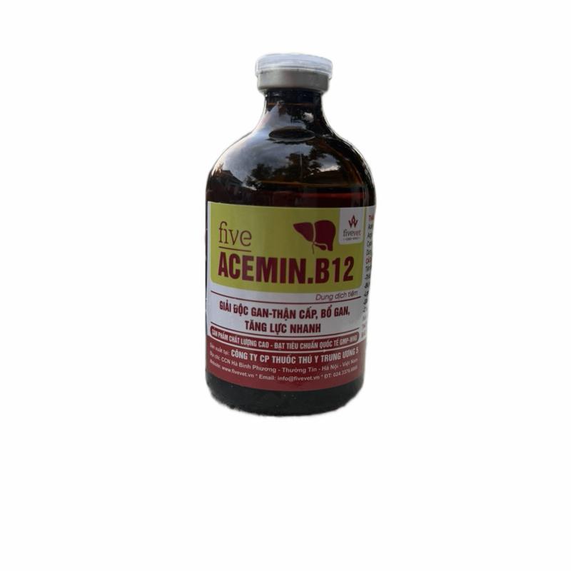 Acemin.B12 giải độc gan thận bổ gan tăng lực tăng nước máu 100ml