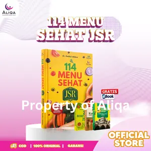 ORIGINAL Buku 114 Menu Sehat JSR Karya dr. Zaidul Akbar FULL COLOR HARDCOVER BONUS EBOOK