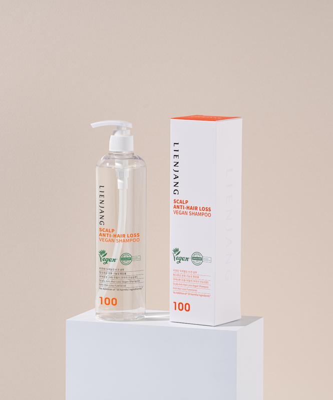 Dầu gội thuần chay trị rụng tóc Lienjang Scalp Anti-Hair Loss Vegan Shapoo