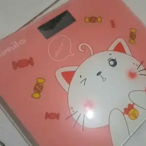 [READY] Aimilo Timbangan Badan Digital Kartun Layar LCD Berat Maks 180 kg