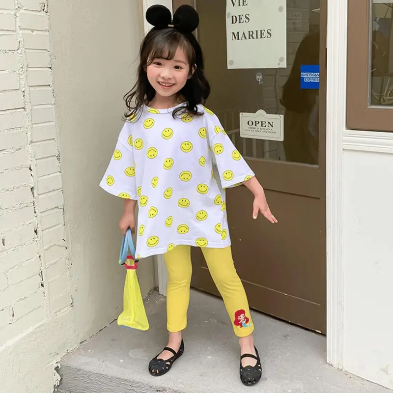 Pinpin Kids - Legging Anak Perempuan Motif Karakter Disney Lucu / Fashion Anak Perempuan 5