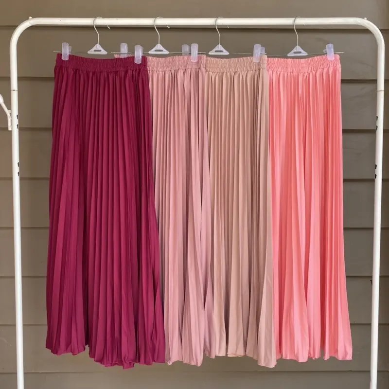 Rok Plisket Premium Grade A - Rok Panjang Untuk Wanita Dewasa 1