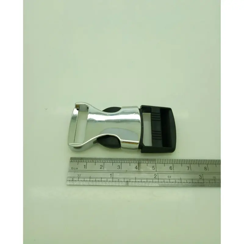 Accesories Tas Variasi V130 Kunci Sodok / Slop / Buckle Nekel Chrome - Aksesoris Tas IMPORT 3