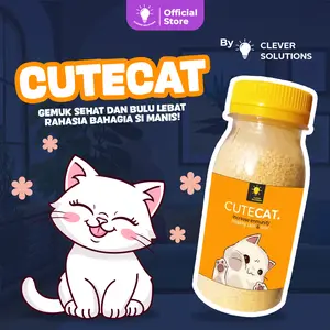 Clever Solutions ( Bisa COD ) Cute Cat Vitamin Kucing Gemuk dan Bulu