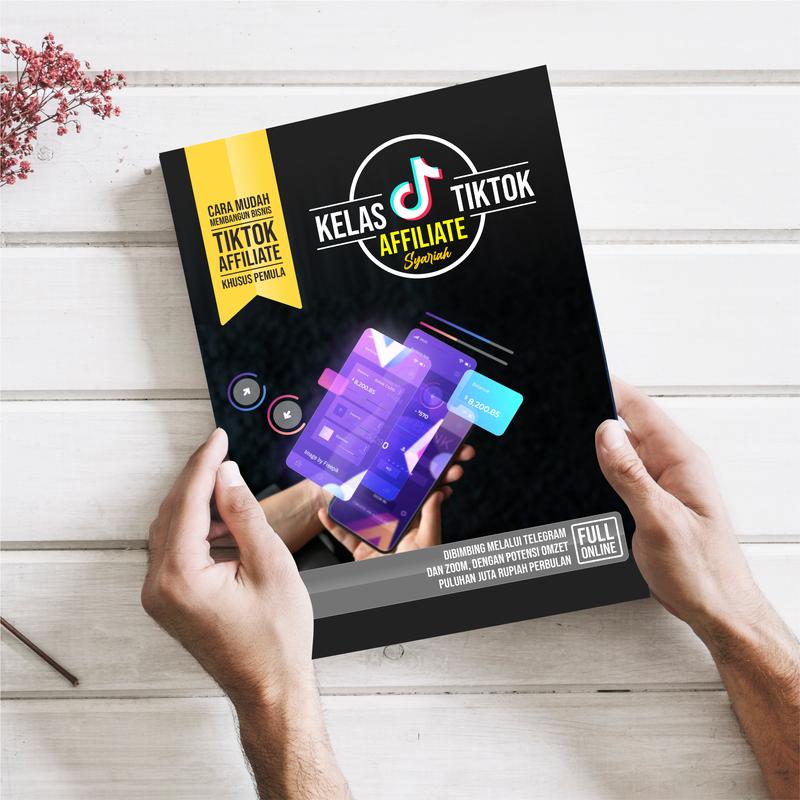 Buku kelas Tiktok Affiliate Syariah Khusus Pemula 0