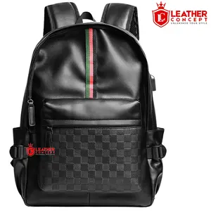 Leather Concept TYCOON3LINE Tas Ransel Kulit Pria Tas Backpack Pria Tas Kulit Pria Tycoon 3LINE hitam