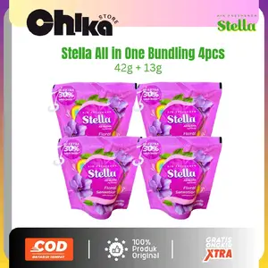 Bundling 4 Pcs Stella Gantung All in One Pengharum Ruangan | Pengharum Mobil | Pengharum Serbaguna