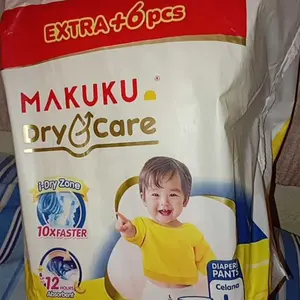 [PROMO BUNDLING 3 PACK] MAKUKU Diapers Dry Care NB/S/M/L/XL/XXL