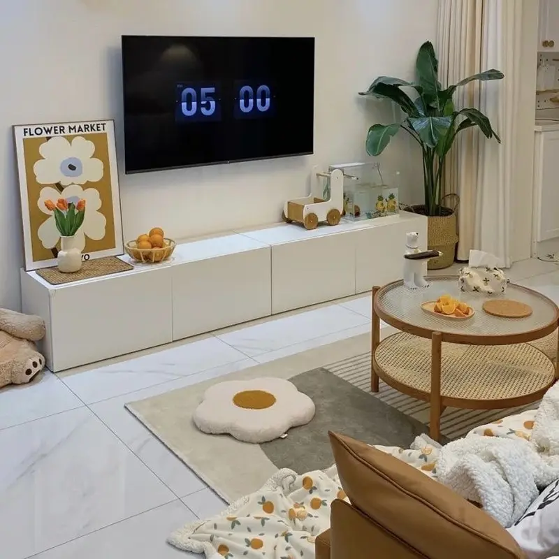 E-TIFE Furniture Meja Tv / meja Tv rak / Kabinet Tv /Rak Ruang Tamu/  Meja Tv Minimalis / lemari lantai/Ruang Tamu Kamar Tidur 1