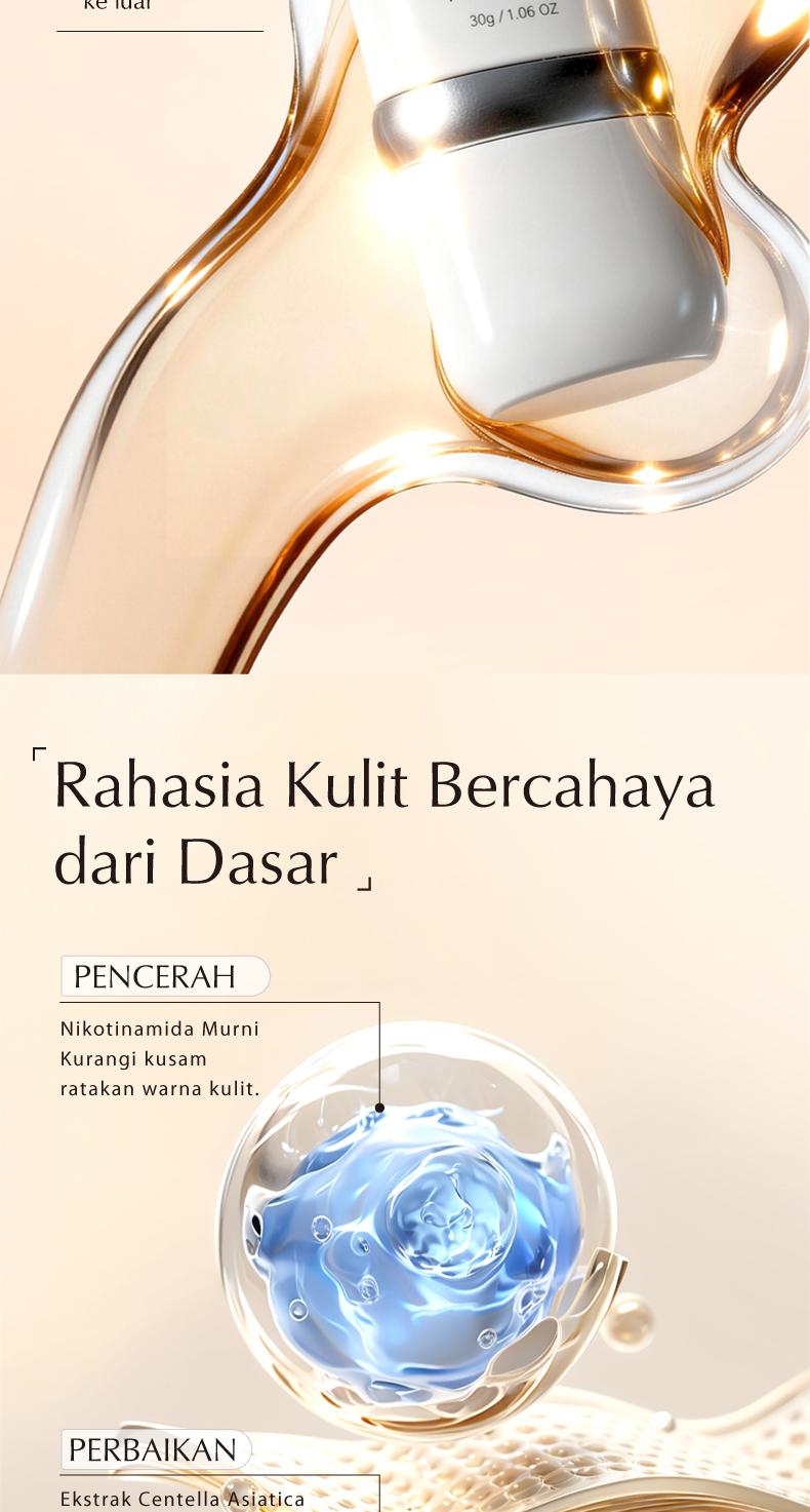 【BPOM】UKU BB Cream 6-in-1 Mencerahkan dengan Niacinamide Retinol Ekstrak Ginseng | Waterproof Tahan Lama Seharian Melembabkan Menutupi Noda Primer Wajah 30g 【BPOM】UKU BB Cream 6-in-1 Mencerahkan dengan Niacinamide Retinol Ekstrak Ginseng | Waterproof Tahan Lama Seharian Melembabkan Menutupi Noda Primer Wajah 30g