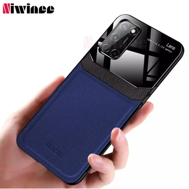 SOFT HARD CASE HUAWEI P30 PRO / P40 PRO / P50 PRO Casing Leather kulit Plexiglass Luxury glosi Elegant Style Elegant Color 3