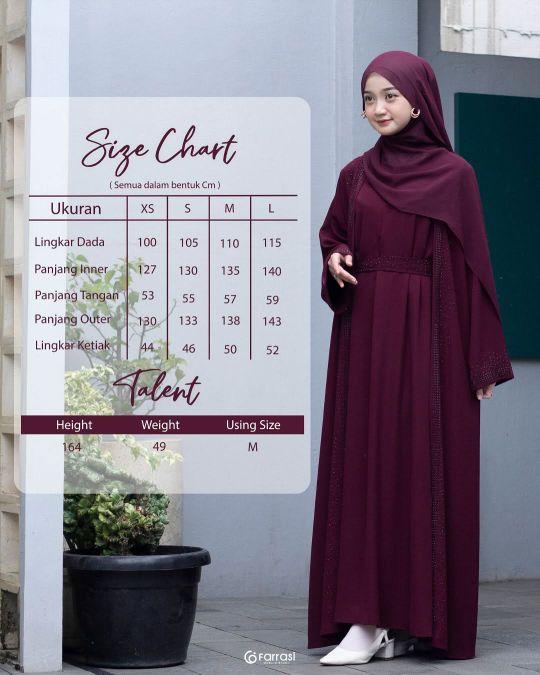 Luxury Abaya Premium By Farrasi Original