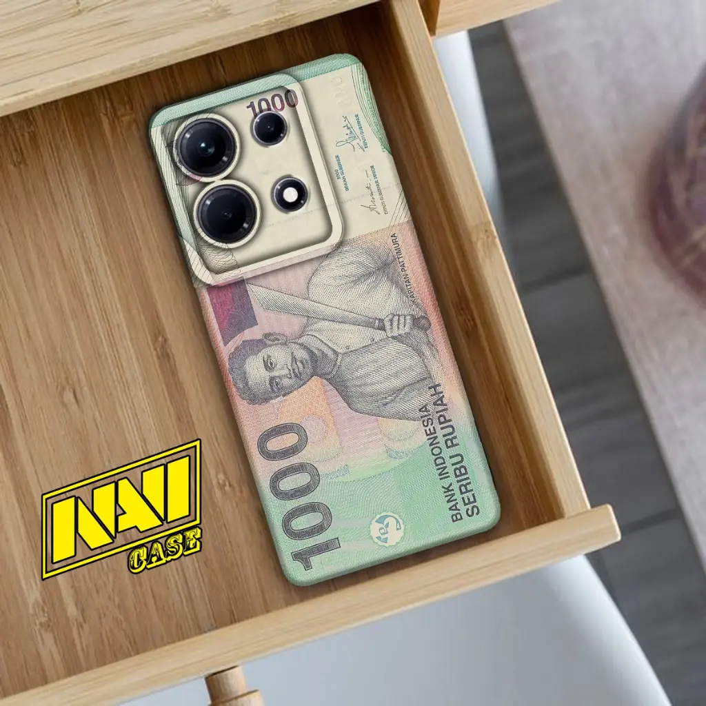 RA43 Case Infinix Note 30 4G Softcase Pro Camera Pelindung Camera Terbaru Motif Rupiah - Casing Hp - Case Hp - Silikon Hp - Navi Case Lentur