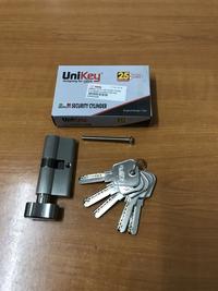 Gambar UNIKEY KCK 046 60 MM KNOB CYLINDER SECURITY SILINDER KUNCI PINTU RUMAH SN dari Tirta Bangunan Kota Depok 5 Tokopedia