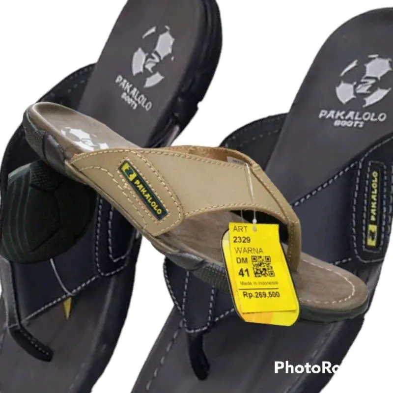 Promo Spesial Terbaru sandal kulit pria pakalolo sandal jepit original 1