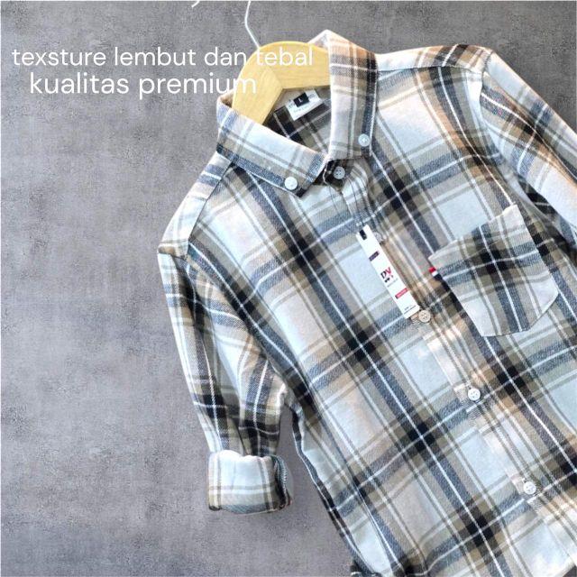 ROOE YARA KIDS & JUNIOR Kemeja Flanel Anak Usia 1-12 Tahun Lengan Panjang Size M L XL 2XL dan 3XL Best Seller Fashion anak motif  Kotak-Kotak