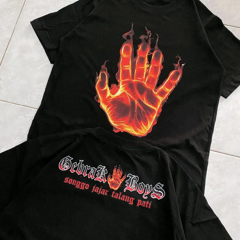 KAOS PSHT  TANGAN API  V1 Combed 2