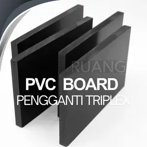 PVC Board Hitam Custom Size Bebas Potong